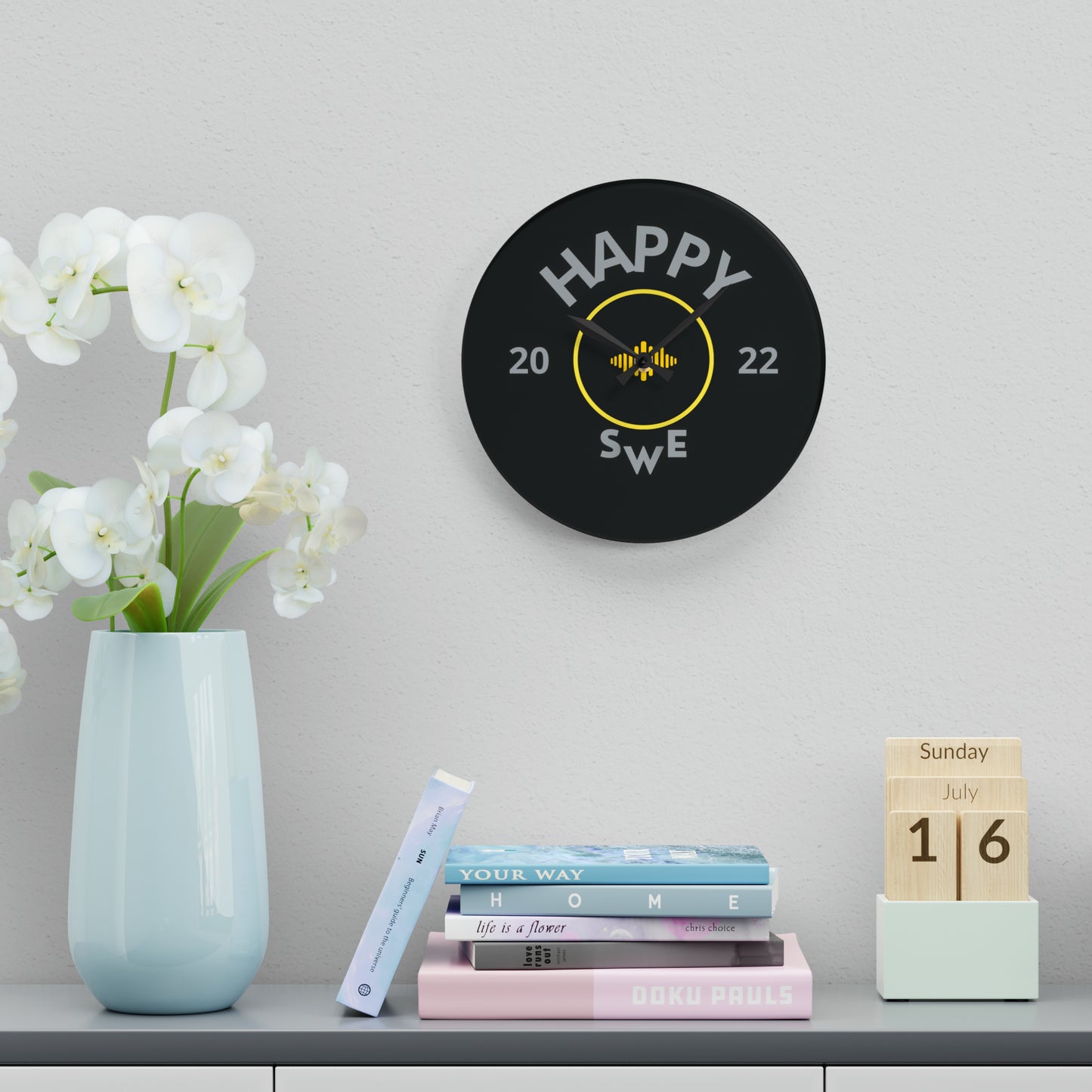 Acrylic Wall Clock