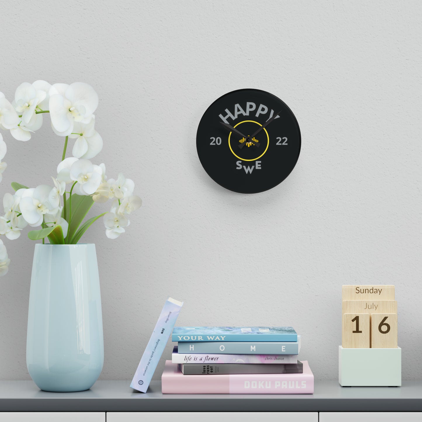 Acrylic Wall Clock