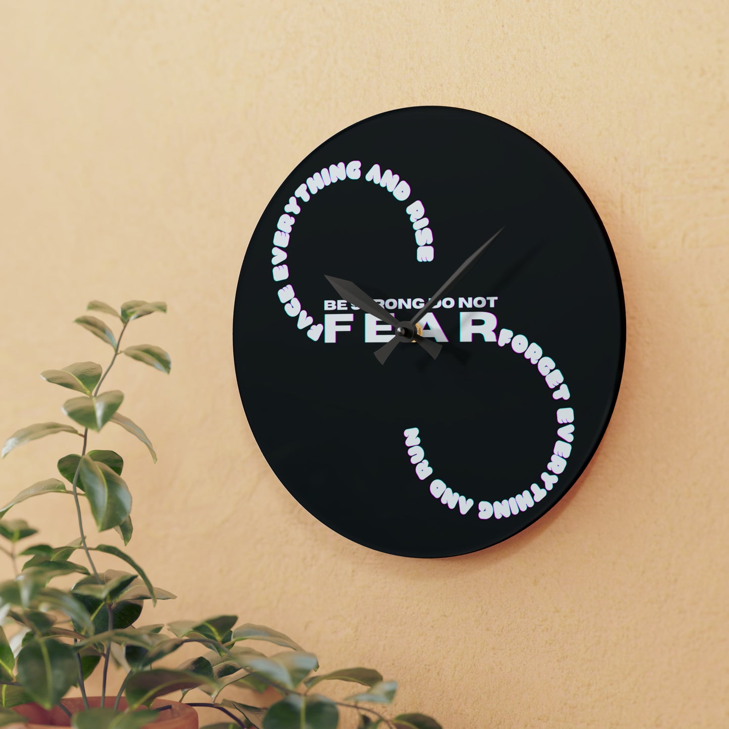 Acrylic Wall Clock