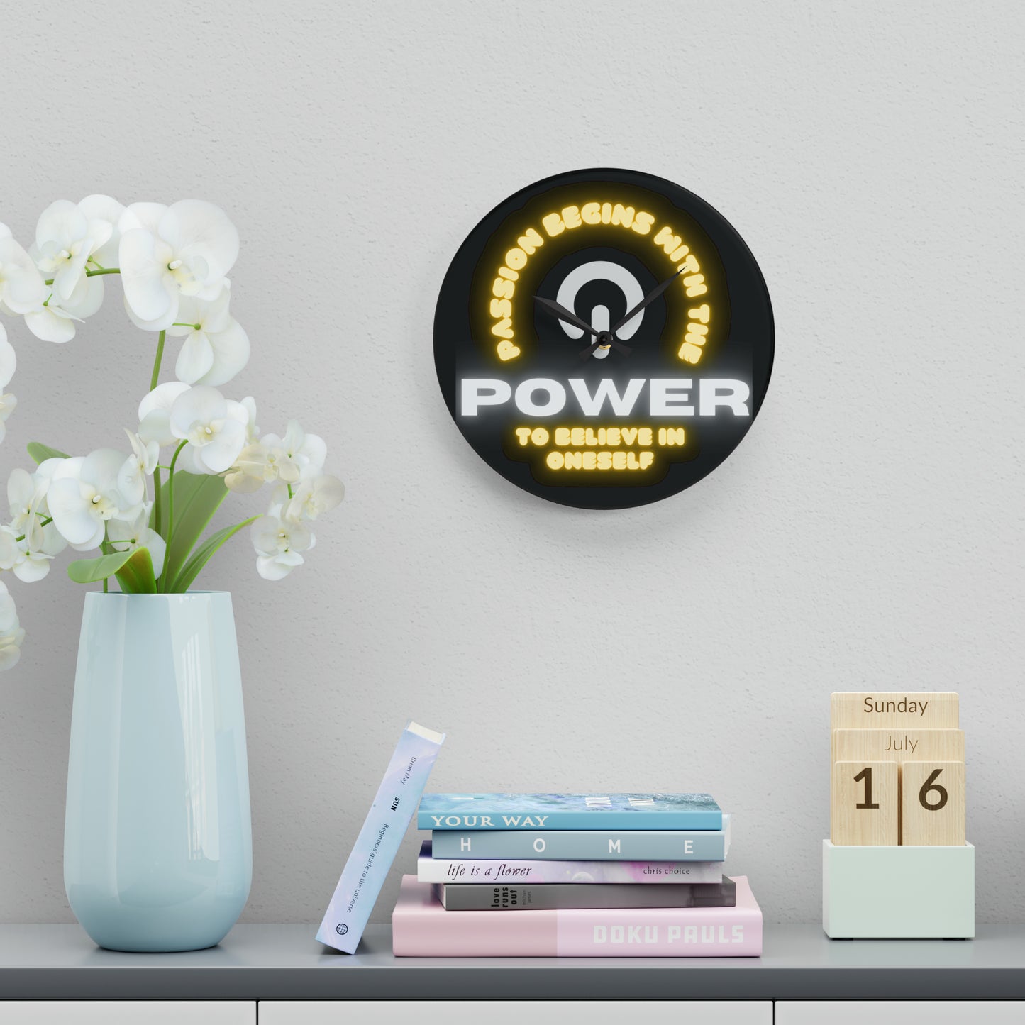 Acrylic Wall Clock