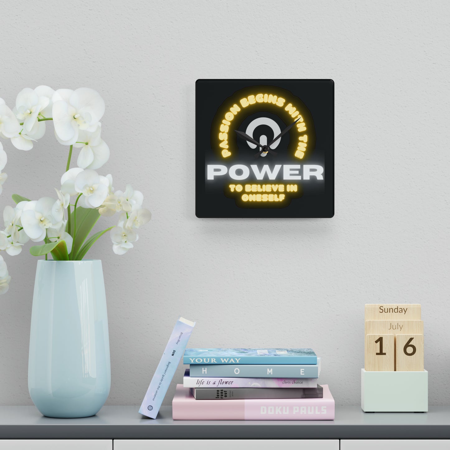 Acrylic Wall Clock