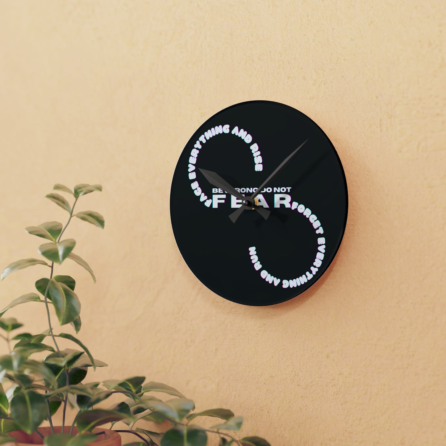 Acrylic Wall Clock