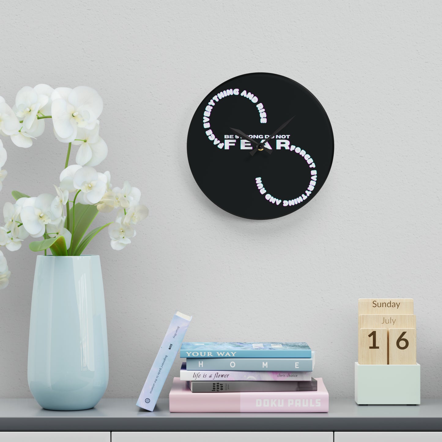 Acrylic Wall Clock