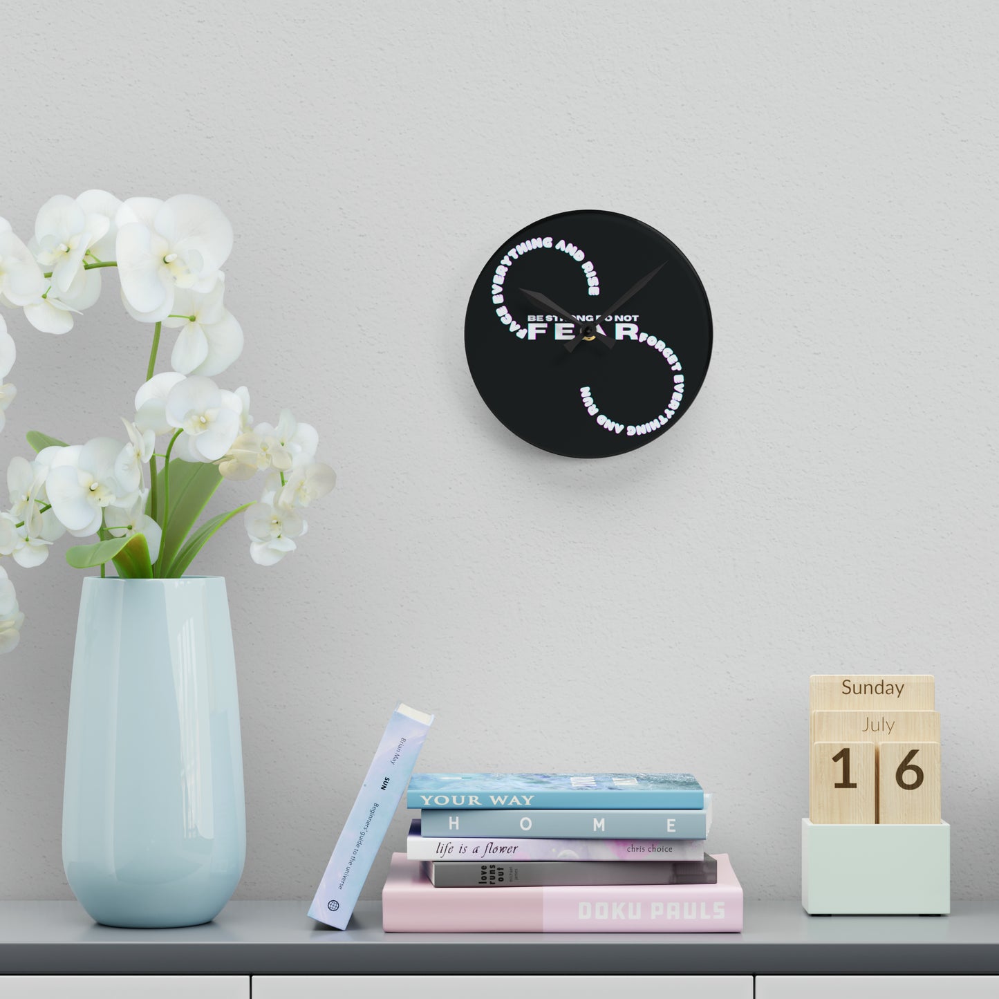 Acrylic Wall Clock