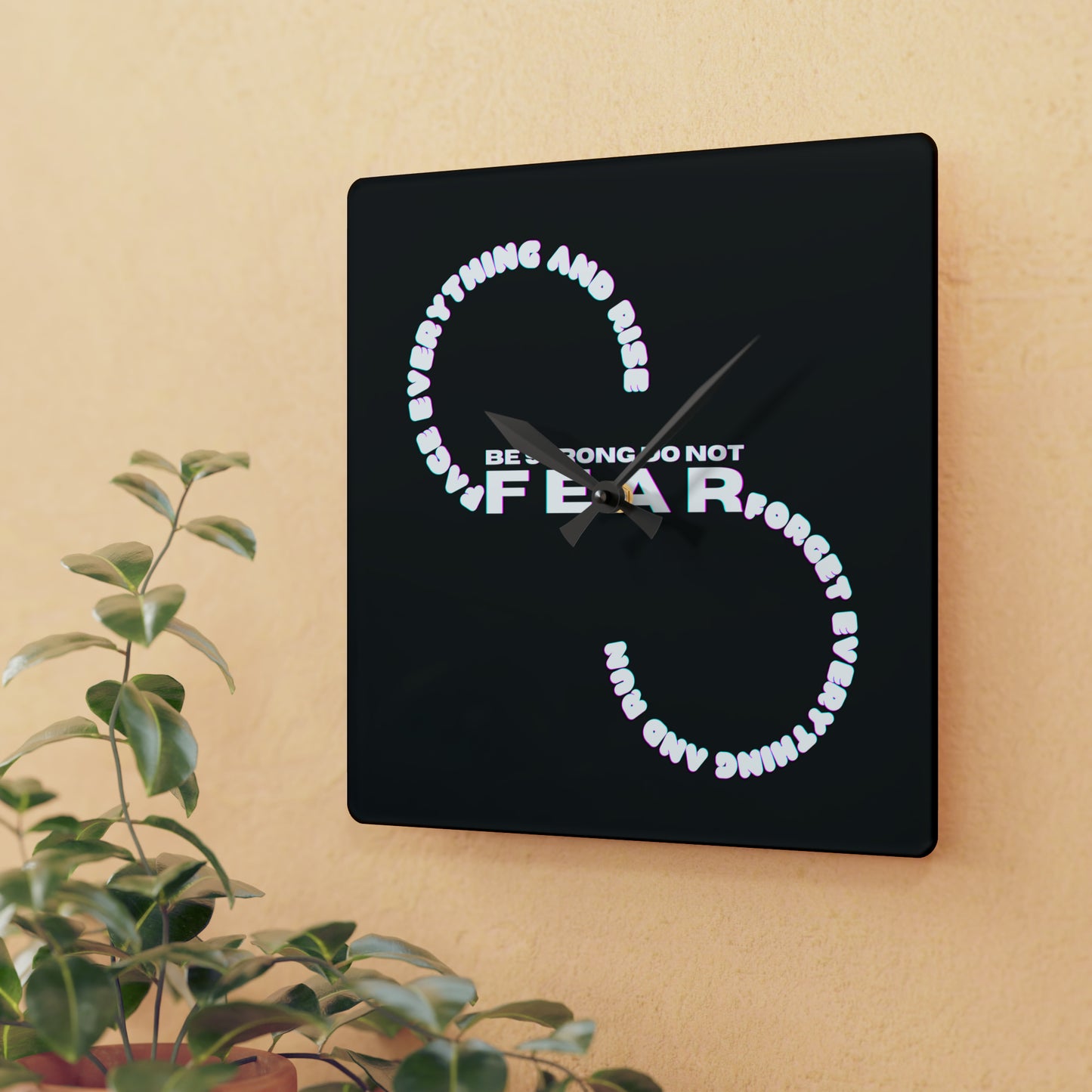 Acrylic Wall Clock