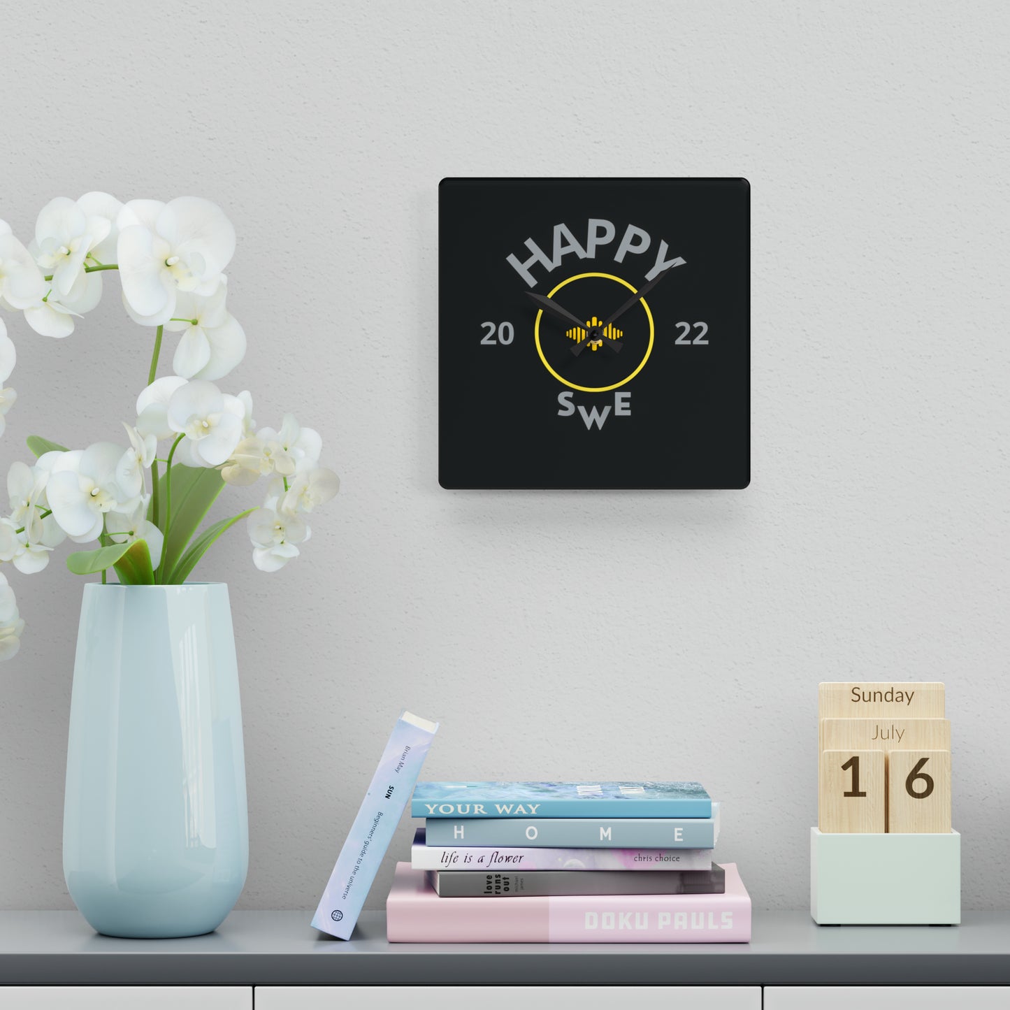 Acrylic Wall Clock