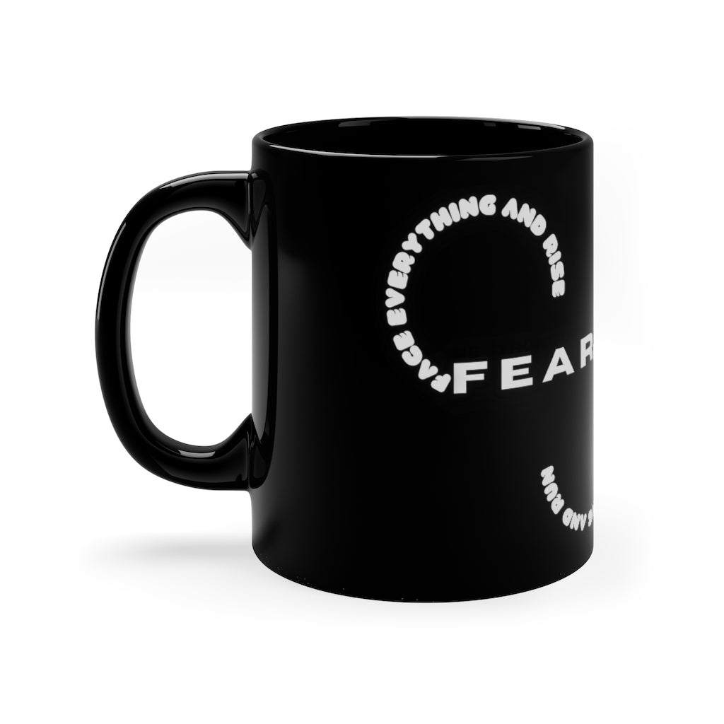 11oz Black Mug