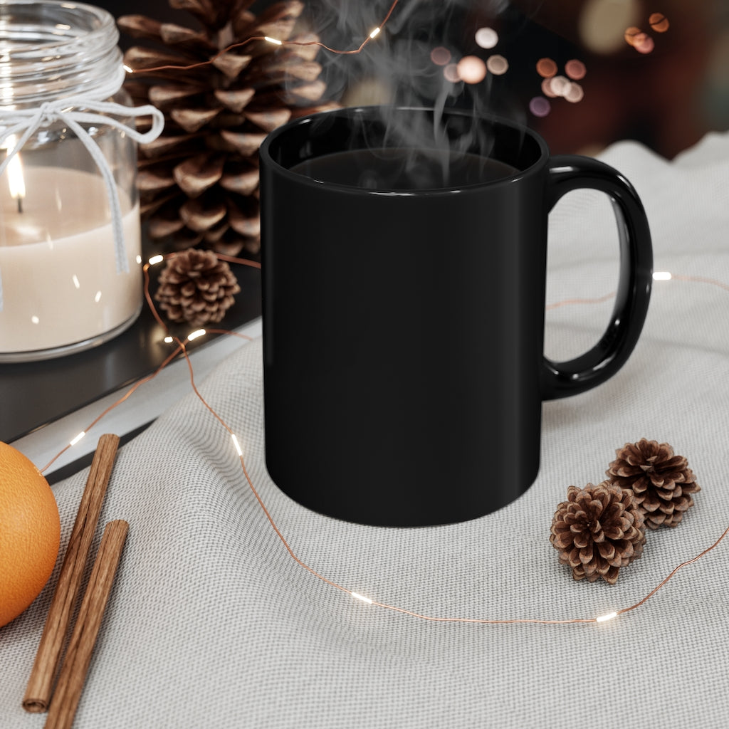 11oz Black Mug